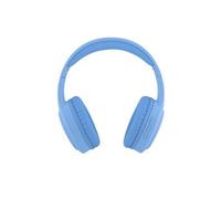 T'nB TONALITY - Ecouteurs avec micro - sur-oreille - Bluetooth - sans fil, filaire - Suppresseur de bruit actif - jack 3,5mm - Bleu brumailleux