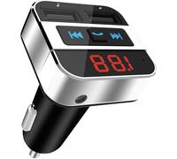Tnb Transmetteur Fm Bluetooth Voiture, Emetteur Fm Voiture, Chargeur Allume-Cigares, Adaptateur Bluetooth Pour Voiture, Kit M