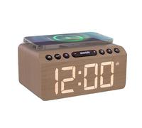 T'nB Tuner - Radio-Réveil avec Chargeur sans Fil, Réveil Multifonction