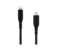 T'nB Xtrem work Pro serie - Câble Lightning - Lightning mâle pour 24 pin USB-C mâle - 1.5 m - gris, noir