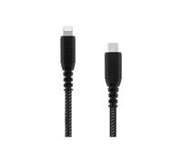 T'nB Xtrem work Pro serie - Câble Lightning - Lightning mâle pour USB-C mâle - 1.5 m - gris, noir