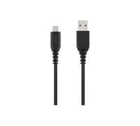 T'nB Xtremwork XW-3 - Câble USB - USB-C (M) pour USB (M) - 3 A - 3 m - noir et gris