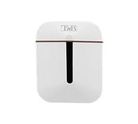 T'nB ZIP - Ecouteurs sans fil avec micro - embout auriculaire - Bluetooth - blanc