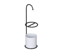 TNBCCXN Panier à parapluies Porte-Parapluie d'intérieur avec bac de récupération et Crochets, for entrée ou Bureau à Domicile.