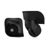 TNBCCXN Roues de Valise，Roues roulettes pivotantes à 360 degrés for valises, pièces de Rechange et de réparation for valises, roulettes pivotantes (W041# L) (2 Paires/Ensemble)(A Pair/Set)