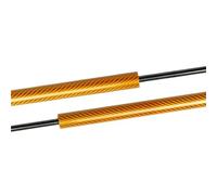 tnbru Capot Avant Ressort pour Ford pour Focus pour MK2 2004-2011 Capot Avant Modification des Vérins Gaz Support Levage Amortisseur Ressort(Yellow Carbon Fiber)
