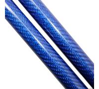 tnbru Capot Avant Ressort pour Seat pour Ibiza pour Mk4 pour 6J pour 6P 2008-2017 Capot Supports Levage Avant Amortisseurs Ressorts Gaz(Blue Carbon Fiber)