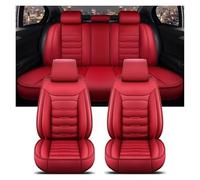tnbru Housses Siège Auto pour Toyota pour Highlander pour Terre pour Cuirser pour Prado Housse Siège Voiture Universelle Intérieurs Tous Les Modèles Lot Housses Siège Voiture(Red 5 Seat8)