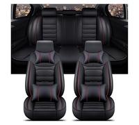 tnbru Housses Siège Auto pour Toyota pour Highlander pour Terre pour Cuirser pour Prado Housse Siège Voiture Universelle Intérieurs Tous Les Modèles Lot Housses Siège Voiture(Black Red 5 Seat10)