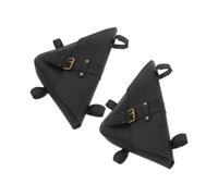 tnbru Moto Rangement Sacs pour BMW pour Série K K75 K100 K1100 2 Pièces Café Racer Triangle Sacoche Sacs Latéraux Outil De Rangement