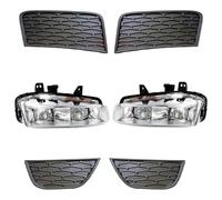 tnbru Pour Land Pour Rover Pour Range Pour Rover Pour Evoque 2011-2015 Phares Antibrouillard LED DRL Feux De Jour Et De Circulation Diurne Phares Antibrouillard Avant(LED Covers L and R)