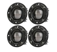 tnbru Projecteurs De Travail À LED 3 Pouces 24 V 12 V Feux De Jour Pour Voiture LED 6000 K/3500 K Lentille Antibrouillard Projecteur Moto 4x4 Tout-terrain Phares Antibrouillard Avant(4PCS Round)