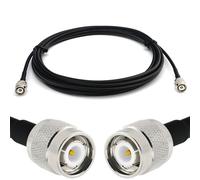 TNC Mâle vers TNC Mâle 20m câble coaxial RG58 50 Ohm - rallonge TNC Extension Faible Perte Cable pour Antenne CB Radio Amateur Sans fil Radio WIFI adaptateur UHF VHF