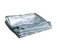 Tne Impermeabile Trasparente 5x4.5m en PVC, Resistente alle Intemperie, Proteze Esterna per Reti, Tetti e Capannoni, Anti e