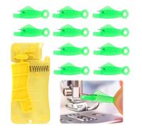 TNEDFOD 11 pièces Plastique DIY Enfile-Fil, Enfile Aiguille Machine à Coudre, Enfile-Aiguilles Automatique, Enfile Aiguille Couture Main, Accessoires Couture pour Coudre à Main & Quilting Craft