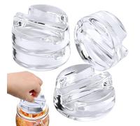 TNEDFOD 4 Pack Poids de Fermentation, Poids en Verre pour Fermentation ø7 cm, Kit de Fermentation Composé pour Bocaux Mason à Large Ouverture, Bocaux à Large Ouverture