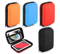 TNEDFOD 4 Pièces Boîte à Cartes à Jouer Portable, Boite Rangement Jeux de Carte pour Cartes à Jouer, Étui pour Cartes à Jouer avec Compartiments Facile, Boite Carte pour Écouteurs, Cartes, Clés