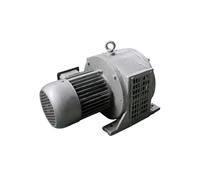 TNEHOD Moteur asynchrone triphasé 5,5 HP avec embrayage - Moteur d'embrayage industriel de 4,0 kW pour sortie réglable, installation au pied, entraînement mécanique durable (avec contrôleur : oui)