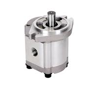 TNEHOD Pompe hydraulique à engrenages simples de 3 à 14 GPM - 3 600 PSI max, 3 000 PSI évaluée, pompe à engrenages en aluminium à haute efficacité, rotation dans le sens des aiguilles d'une montre
