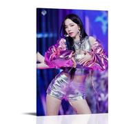 TNERPAR Aespa Group Karina Poster Peinture décorative sur toile Art mural pour salon, chambre à coucher, art mural, impression d'image moderne, décoration de salle familiale, 30 x 45 cm