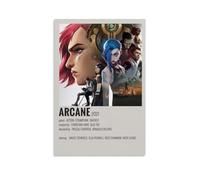TNERPAR Anime Arcane Poster Peinture décorative sur toile Art mural pour salon, chambre à coucher, art mural, impression d'image moderne, décoration de salle familiale, 30 x 45 cm