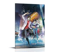 TNERPAR City Hunter Manga Art Poster Peinture décorative sur toile pour salon, chambre à coucher, art mural, impression d'image moderne, décoration de salle familiale, 30 x 45 cm