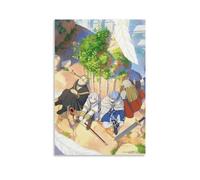 TNERPAR Frieren Beyond Journey's End Poster de dessin animé Peinture décorative sur toile Art mural pour salon, chambre à coucher, art mural, impression d'image moderne, décoration de salle familiale,