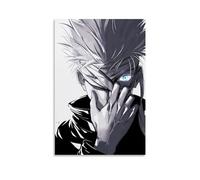 TNERPAR Jujutsu Kaisen Poster Gojo Satoru Peinture décorative sur toile Art mural pour salon, chambre à coucher, art mural, impression d'image moderne, décoration de salle familiale, 30 x 45 cm