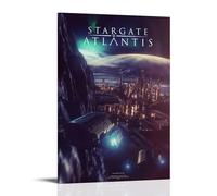 TNERPAR Stargate Atlantis Poster Peinture décorative sur toile Art mural pour salon, chambre à coucher, art mural, impression d'image moderne, décoration de salle familiale, 30 x 45 cm