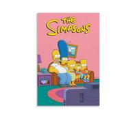 TNERPAR The Simpsons Family Poster Peinture décorative sur toile Art mural pour salon, chambre à coucher, art mural, impression d'image moderne, décoration de salle familiale, 40 x 60 cm