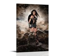 TNERPAR Wonder Woman - Poster d'art de film - Peinture décorative sur toile - Pour salon, chambre à coucher, chambre à coucher - Impression d'image moderne - Décoration de salle familiale - 40 x 60 cm