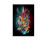 TNERPAR Xenoblade Chronicles Poster Anime Peinture décorative sur toile Art mural pour salon, chambre à coucher, art mural, impression d'image moderne, décoration de salle familiale, 30 x 45 cm