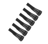 Tnfeeon 100 Pièces Doigts de Plumage de Volaille, Bâtons d'épilation en Caoutchouc Souple pour Poulet, Canard et Oie, Accessoires de Machine d'épilation en Douceur (Black)