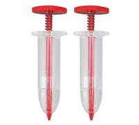 Tnfeeon 2 Pcs Mini Distributeur de Graines de Semage Semoir Petit Épandeur de Graines Manuel Semoir à Main Mini Épandeur à Main Jardin Semoir pour Carotte Laitue Herbe et Graines D'épinards
