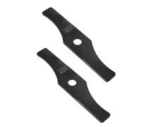 Tnfeeon 2 Pièces Débroussailleuse Tondeuse 2 Dents Débroussailleuse Lame de Lame de Désherbage Robuste Remplacement pour Couper Les Petits Arbustes, Les Mauvaises Herbes et Les Brindilles