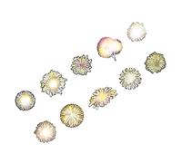 Tnfeeon 20 Feuilles d'Autocollants de Scrapbooking, Autocollants de Feux d'artifice Auto-adhésifs en Matériau PET, Décoration Romantique pour le Scrapbooking et la Fabrication de Cartes dans les