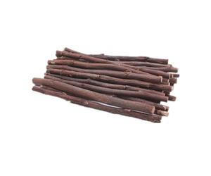Tnfeeon 300g Bâton de Bois de Pommier séché pour la santé Dentaire du Lapin