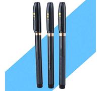 Tnfeeon 3pcs Chinois Japonais Calligraphie Calligraphie Pinceau -ink -ink Set, Uniformément avec des Lignes Claires, Idéale pour le Texte Régulier, Entraînez-vous à Tout Moment et N'importe où, 3 X