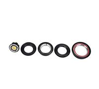 Tnfeeon 4456st Mountain Bike Road Bicycle Fork Fork, Casque Anti-Rost Durable à Vélo, éviter L'examen, Accessoires de Remplacement pour Les Cyclistes