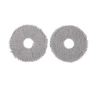 Tnfeeon 6 Pièces Tampons de Vadrouille pour Aspirateur Robot pour V10 V12 W11 Chiffons Lavables et Réutilisables Piègent Efficacement la saleté sur les Sols en Carrelage de Bois Dur, les Propriétaires