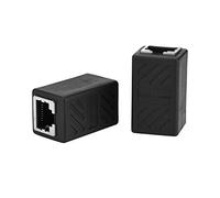 Tnfeeon Adaptateur Ethernet LAN Agreador Light Stable Light Stable STOURNE Connexion pour Le Câble Féminin RJ45 RJ45