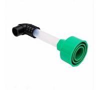Tnfeeon Adaptateur Universel de Tuyau D'aspiration Humide avec Conception de Tube Transparent pour Nettoyer les Conduites de Drainage des Condensats de CVC (vert noir)
