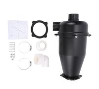 Tnfeeon Air Systems Séparateur de Collecteur Poussière Adjoint avec Bague d'étanchéité Extracteur Universel pour Aspirateurs Secs et Humides Accessoire D'aspirateur Cyclone Efficace