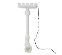 Tnfeeon Alimentation de Piscine Piscine Cascade de Pulvérisation Fountain Strinkler coloré LED Solaire à énergie Solaire avec Une Application de Télécommande pour Pools Pond Decoration