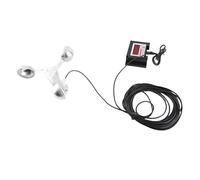 Tnfeeon Anémomètre de Grue à Tour, Alliage d'aluminium, Alarme Fiable de Vitesse du Vent, Mesure à 360 Degrés, Station Météorologique de Centrale électrique