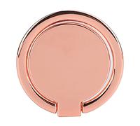 Tnfeeon Anneau de Support Magnétique pour Téléphone, Poignée Métallique Rotative à 360 Degrés pour Support de Voiture, Aimant Puissant Universel, sans Mains, (Or Rose)