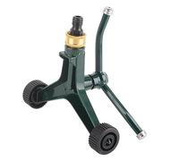 Tnfeeon Arroseur d'irrigation de Cour Rotatif à 360 Degrés, Base Métallique, Arroseur à Trois Bras avec Connecteur G3/4 pour l'irrigation de la Pelouse et du Jardin