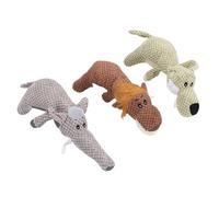 Tnfeeon avec Couineur pour Chiots de Petite, Moyenne et Grande Taille, pour Nettoyer Les Dents et Réduire l'anxiété, Jouet pour Chien, Jouet à Mâcher en Peluche pour Chien