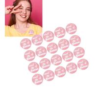Tnfeeon Badges de Chambre D'honneur en Fime Premium, épingles de Fête Nuptiale en or Rose élégant, Pack de 20, Transformer Vos Photos de Mariage avec des Souvenirs