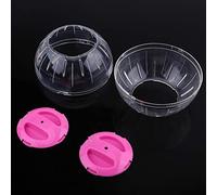 Tnfeeon Balle d'exercice pour Hamster de 12 Cm, Petit Jouet Transparent pour Animaux de Compagnie pour Un Jeu Actif Encourage des Habitudes d'exercice Saines, Conception Légère de 4,7 Pouces de